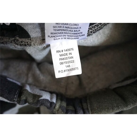 Lee Camouflage Fleece Tapered Sweats - Size L (14/16) - Picture 3 of 4